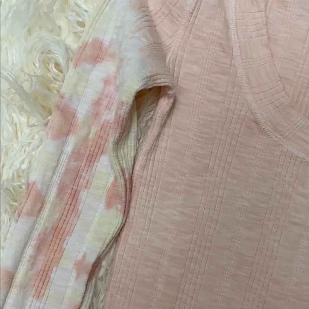 Free People Mixed Dye Henley